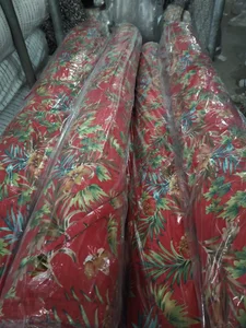 Pattern #花瑶绉21020637#大红订货 - 花瑶绉21020637#大红订货 Performance Fabric